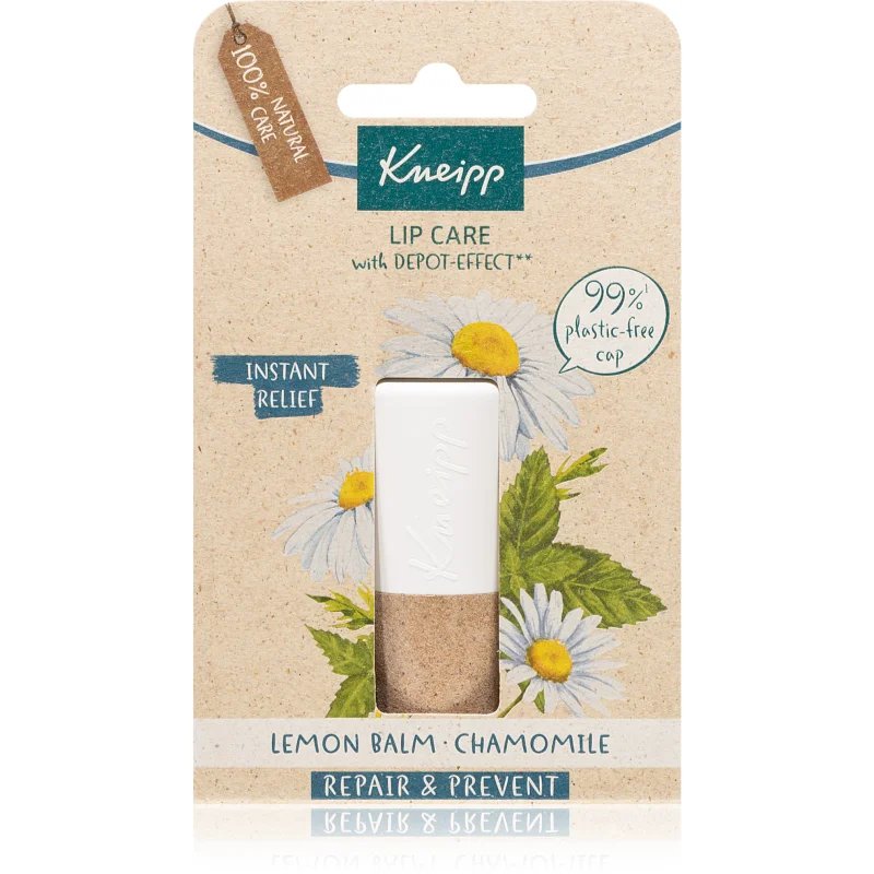 Kneipp Repair & Prevent balzám na rty Lemon Balm & Chamomile 4