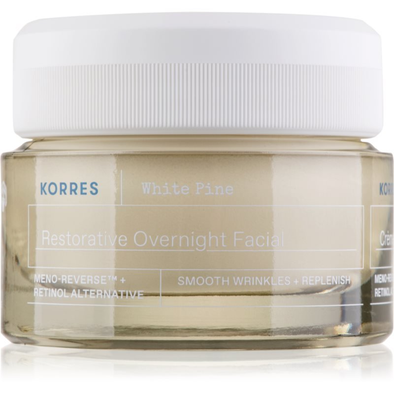 Korres White Pine Meno-Reverse™ intenzivní omlazující noční krém na hluboké vrásky 40 ml - parfo.cz