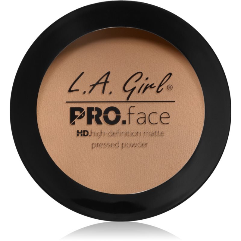 L.A. Girl Cosmetics PRO. Face HD kompaktní pudr s matným efektem odstín Nude Beige 7 g - parfo.cz