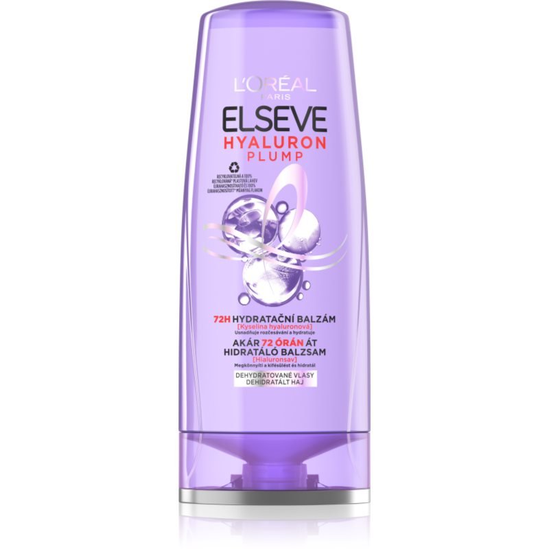 L’Oréal Paris Elseve Hyaluron Plump hydratační kondicionér s kyselinou hyaluronovou 200 ml - parfo.cz