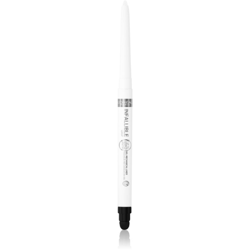 L’Oréal Paris Infaillible Grip 36h Gel Automatic Liner voděodolná gelová tužka na oči Polar White 5 g - parfo.cz