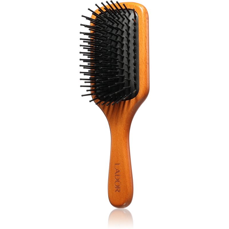 La'dor Middle Wooden Paddle Brush dřevěný kartáč na vlasy 1 ks - parfo.cz