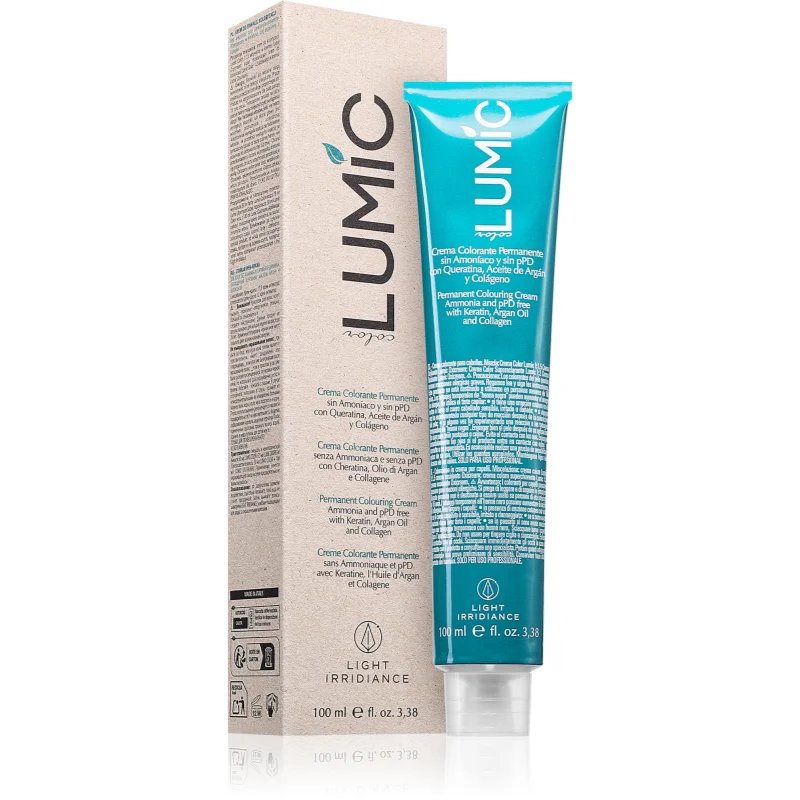 Light Irridiance Lumic barva na vlasy bez amoniaku odstín 5.0 Light Chestnut 100 ml - parfo.cz