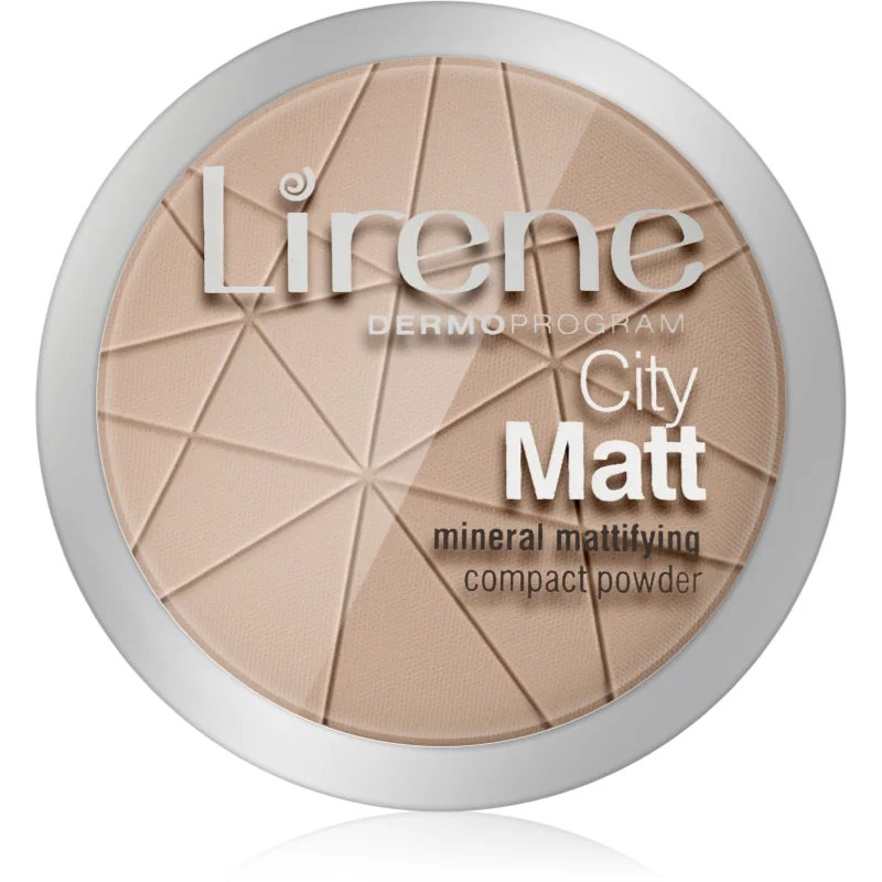Lirene City Matt matující pudr odstín 03 Beige 9 g - parfo.cz