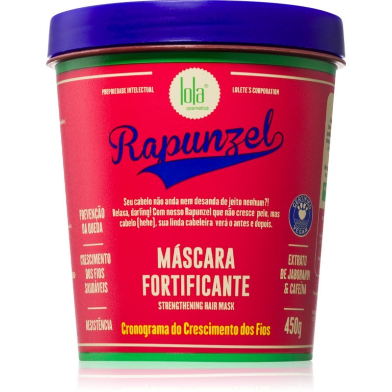 Lola Cosmetics Rapunzel Máscara maska pro růst vlasů a posílení od kořínků 450 g - parfo.cz