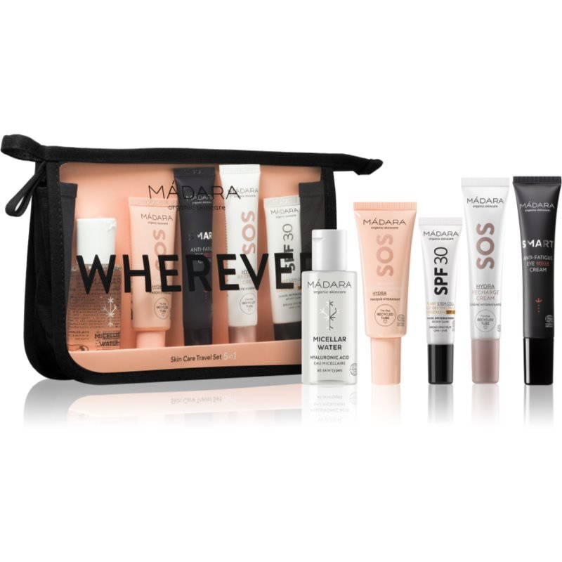 MÁDARA WHEREVER Travel Set 5-In-1 cestovní sada pro perfektní pleť - parfo.cz