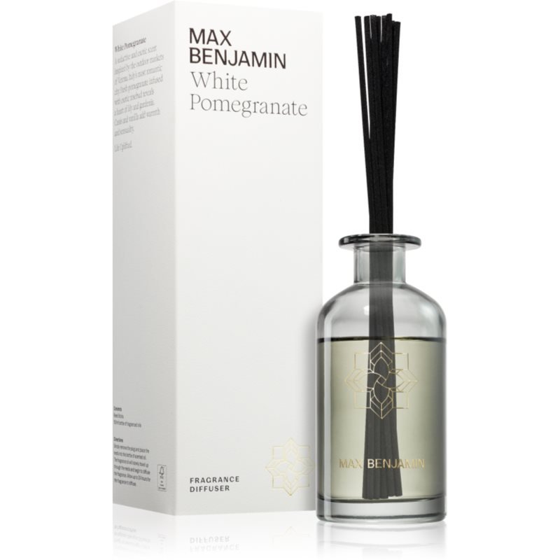 MAX Benjamin White Pomegranate aroma difuzér s náplní 150 ml - parfo.cz