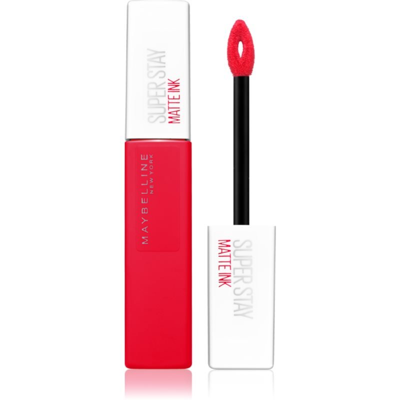 MAYBELLINE NEW YORK SuperStay Matte Ink matná tekutá rtěnka pro dlouhotrvající efekt odstín 445 Energizer 5 ml - parfo.cz