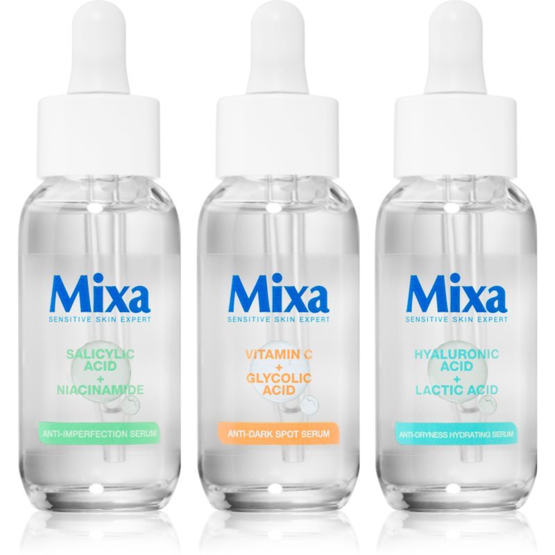 MIXA Sensitive Skin Expert Set sada pro péči o pleť 3x30 ml - parfo.cz