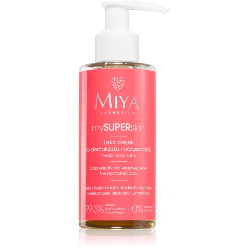 MIYA Cosmetics mySUPERskin odličovací olej 140 ml - parfo.cz