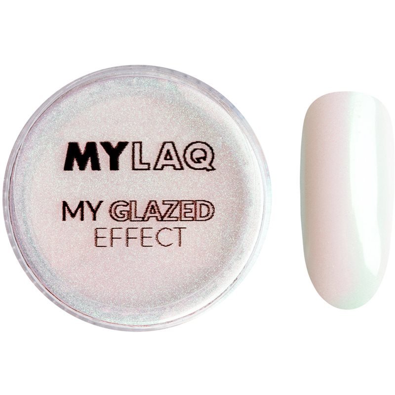 MYLAQ My Glazed Effect třpytivý prášek na nehty 1 g - parfo.cz