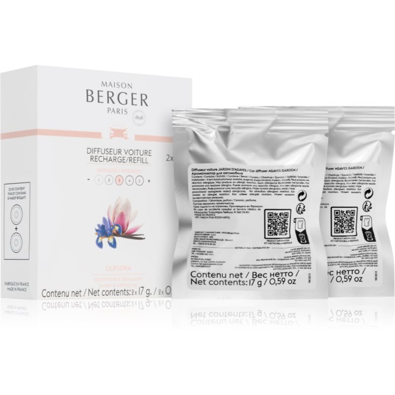 Maison Berger Paris Liliflora vůně do auta náhradní náplň 2x17 g - parfo.cz