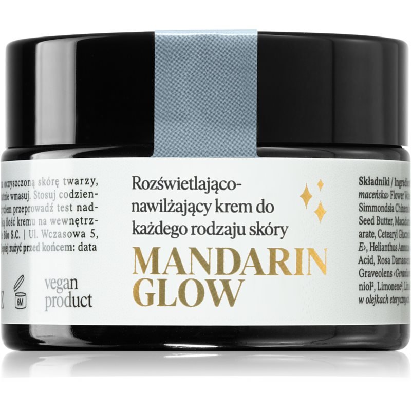 Make Me BIO Mandarin Glow hydratační krém pro rozjasnění pleti 30 ml - parfo.cz