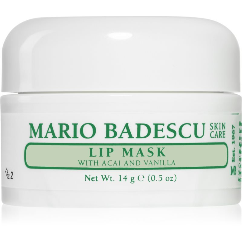 Mario Badescu Lip Mask with Acai and Vanilla noční maska na rty 14 g - parfo.cz