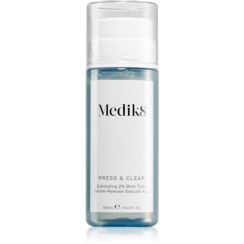 Medik8 Press & Clear jemné exfoliační tonikum s postupným uvolňováním 150 ml - parfo.cz
