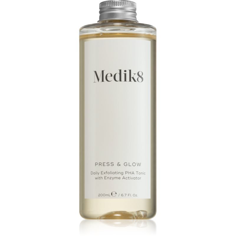 Medik8 Press & Glow exfoliační čisticí tonikum 200 ml - parfo.cz