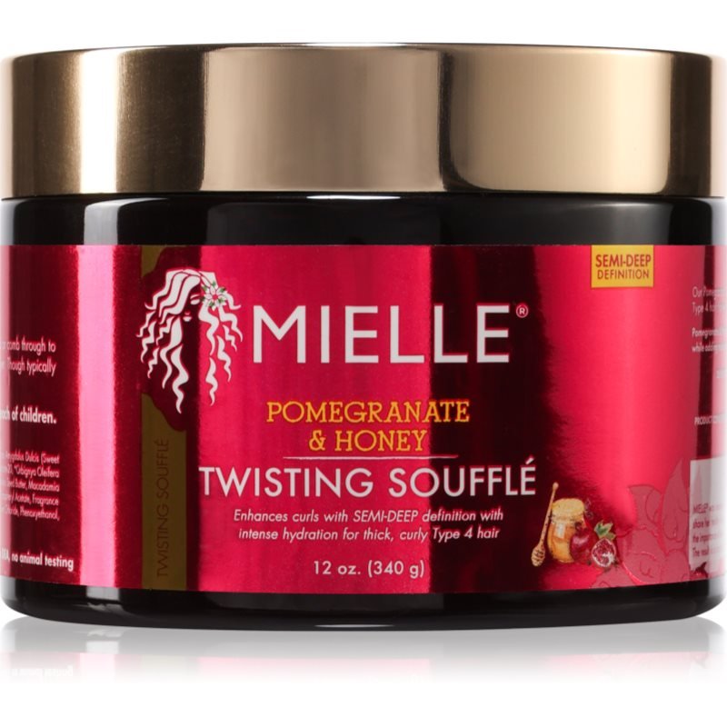 Mielle Pomegranate & Honey krém na vlasy pro vlnité a kudrnaté vlasy 340 g - parfo.cz