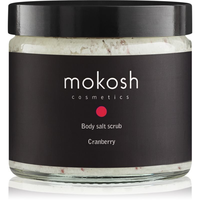 Mokosh Cranberry tělový peeling se solí 300 g - parfo.cz