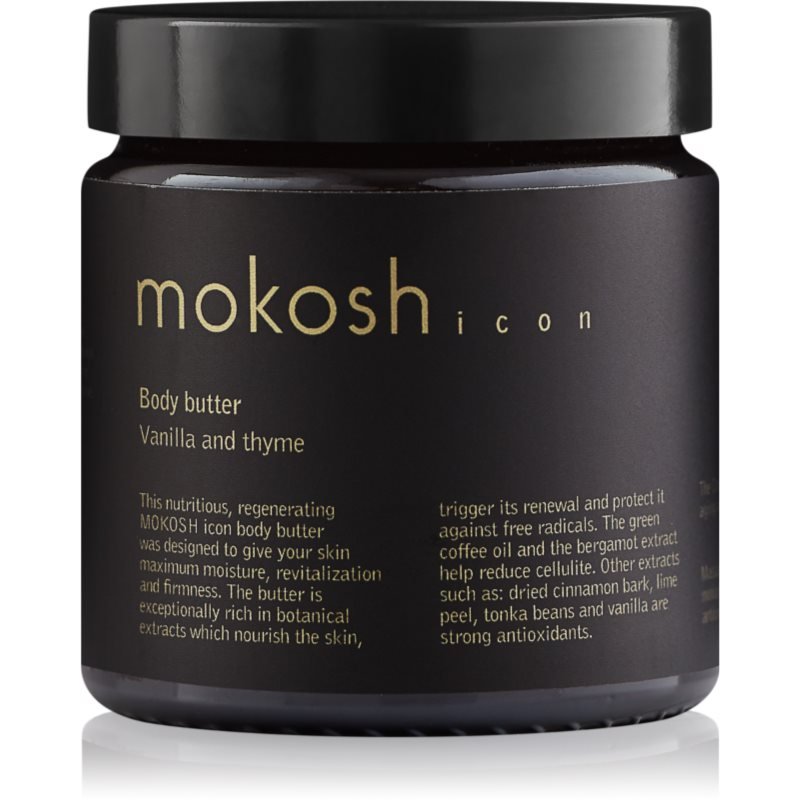 Mokosh Icon Vanilla & Thyme vyživující tělové máslo 120 ml - parfo.cz