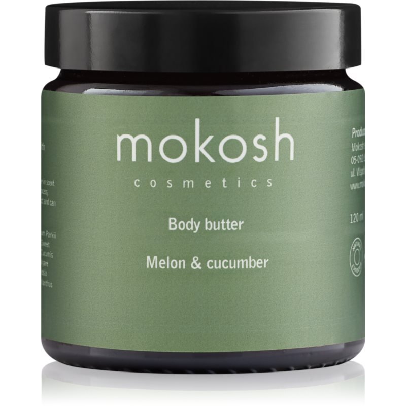 Mokosh Melon & Cucumber tělové máslo s výtažky z okurky 120 ml - parfo.cz