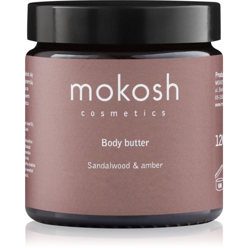 Mokosh Sandalwood & Amber vyživující tělové máslo 120 ml - parfo.cz
