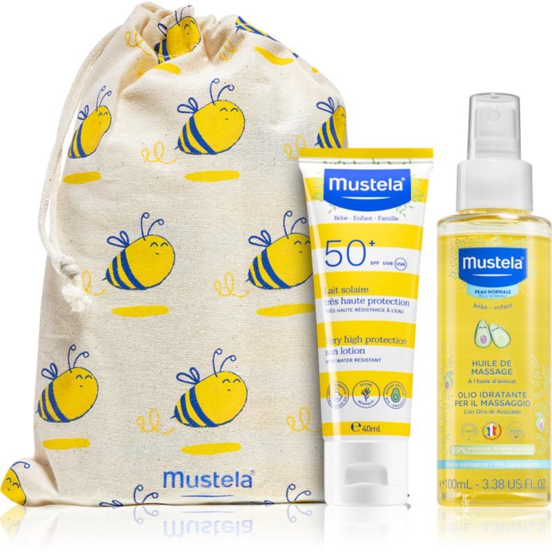 Mustela Bébé Sun Set dárková sada pro děti - parfo.cz
