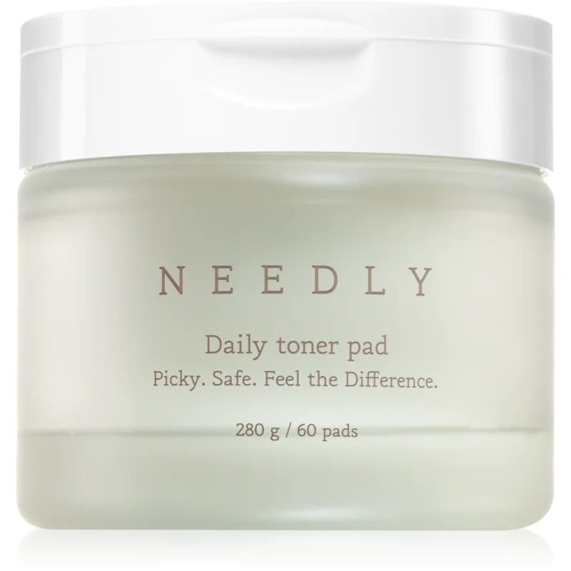 NEEDLY Daily Toner Pad peelingové pleťové tamponky pro mastnou a problematickou pleť 60 ks - parfo.cz
