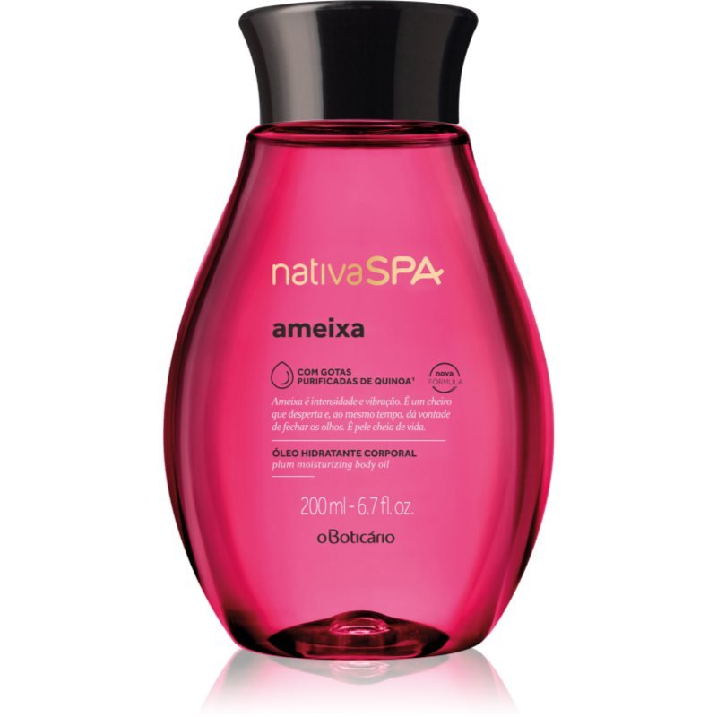 Nativa SPA Plum Flower hydratační tělový olej do koupele 200 ml - parfo.cz