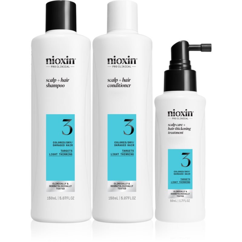 Nioxin System 3 dárková sada pro barvené vlasy 3 ks - parfo.cz