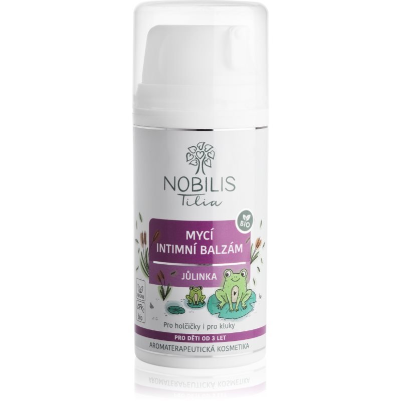 Nobilis Tilia Dětská Kosmetika Jůlinka mycí intimní balzám 100 ml - parfo.cz