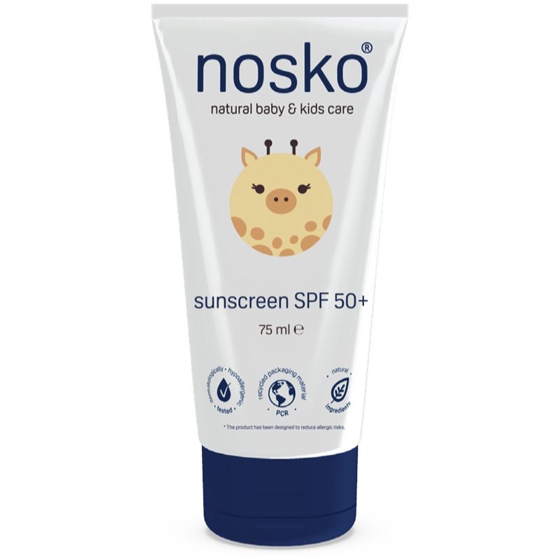 Nosko Baby Sunscreen SPF 50+ dětský krém na opalování SPF 50+ 75 ml - parfo.cz