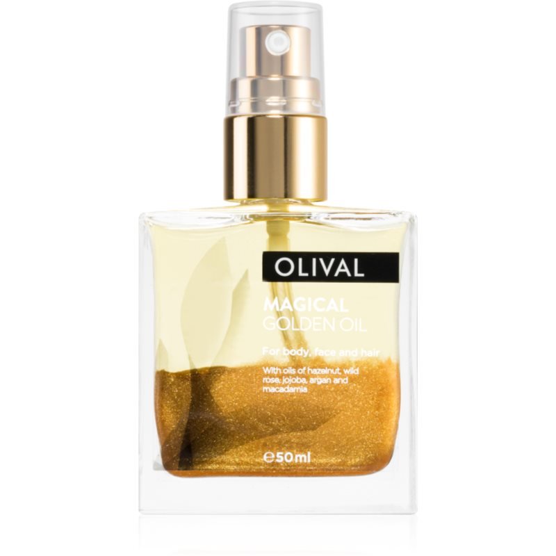 Olival Magical multifunkční suchý olej se třpytkami na tvář