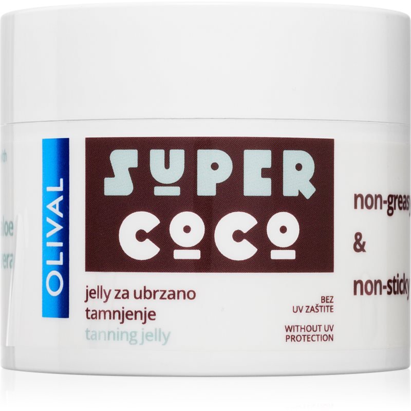 Olival SUPER Coco hydratační gel krém pro urychlení opalování 100 ml - parfo.cz