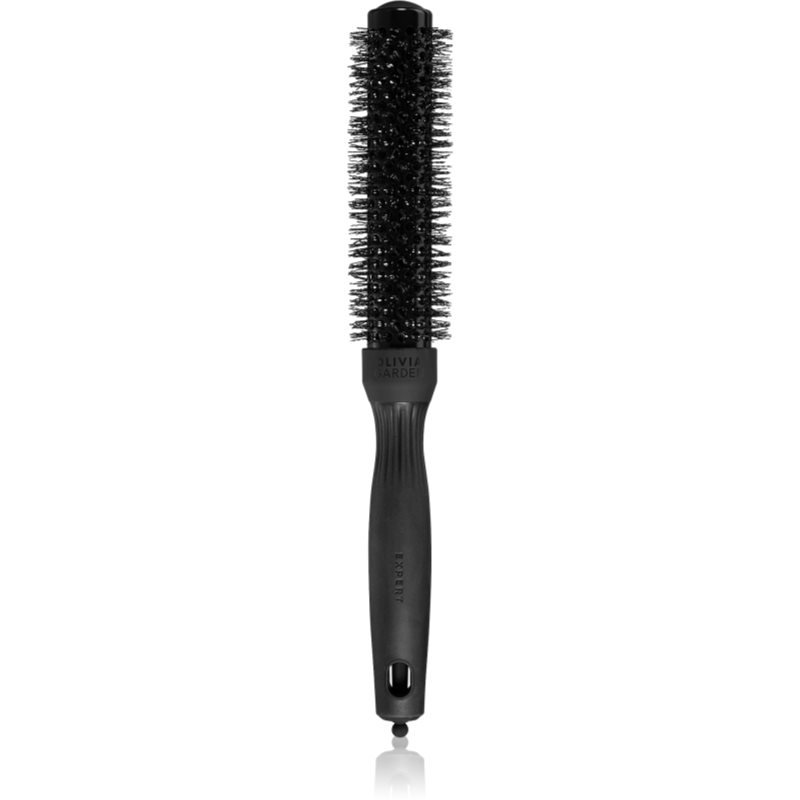 Olivia Garden Black Label Speed Wavy Bristles kulatý kartáč na vlasy pro rychlejší foukanou ø 25 mm 1 ks - parfo.cz
