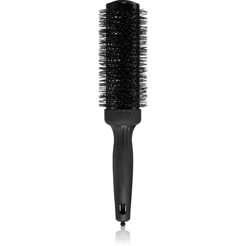 Olivia Garden Black Label Speed Wavy Bristles kulatý kartáč na vlasy pro rychlejší foukanou ø 45 mm 1 ks - parfo.cz