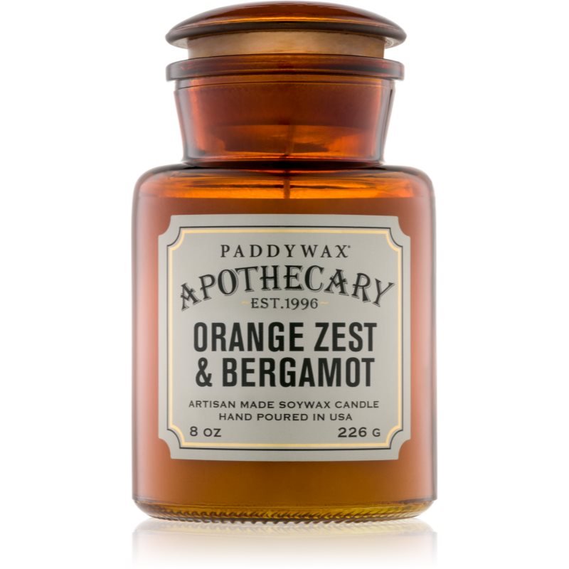 Paddywax Apothecary Orange Zest & Bergamot vonná svíčka 226 g - parfo.cz