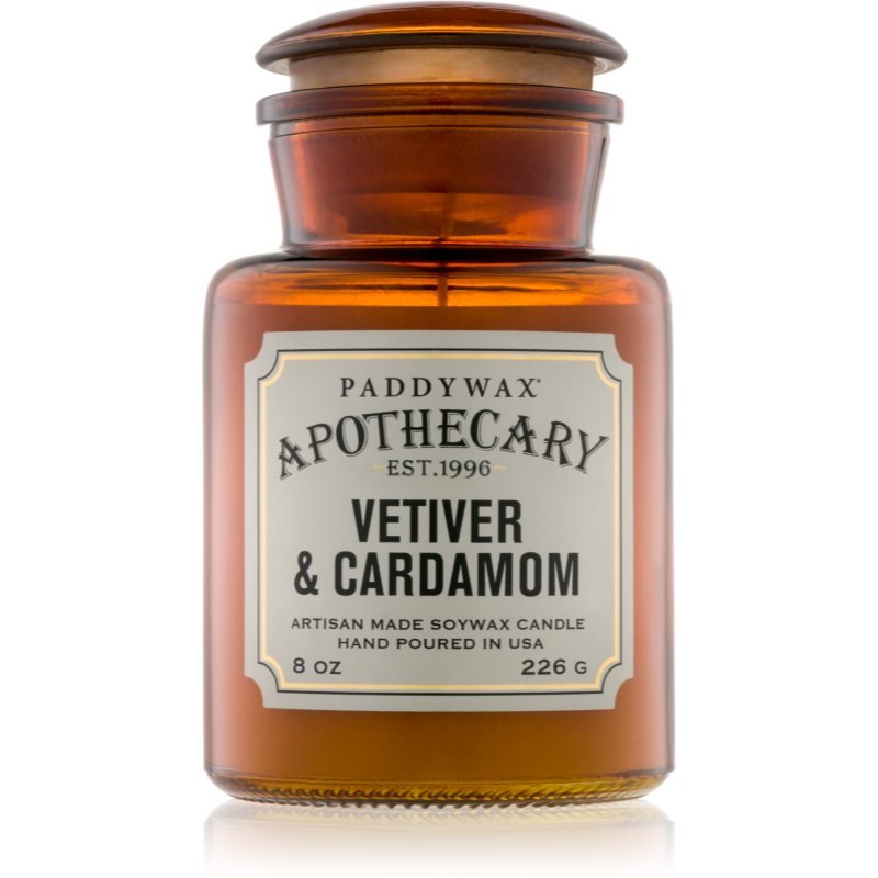 Paddywax Apothecary Vetiver & Cardamom vonná svíčka 226 g - parfo.cz