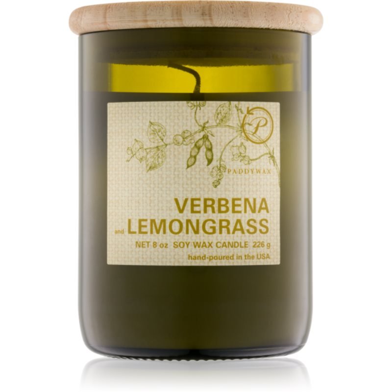 Paddywax Eco Green Verbena & Lemongrass vonná svíčka 226 g - parfo.cz