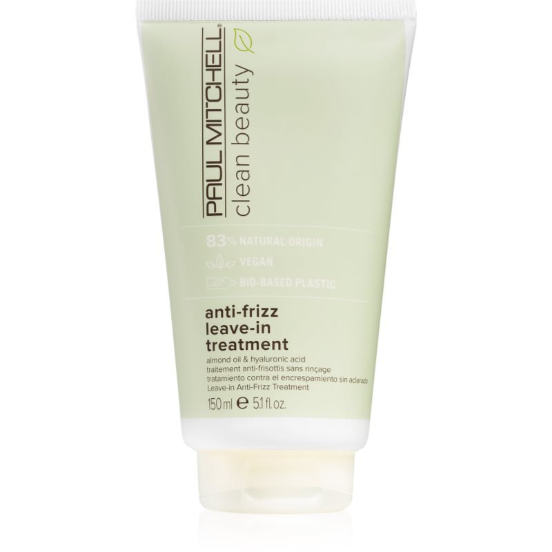Paul Mitchell Clean Beauty Anti-Frizz uhlazující bezoplachový kondicionér pro nepoddajné a krepatějící se vlasy 150 ml - parfo.cz