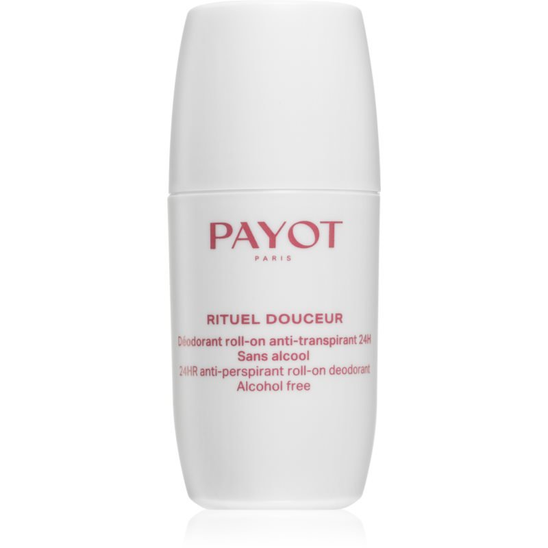 Payot Rituel Douceur Déodorant Roll-on Fraîcheur 24H Sans Alcool antiperspirant roll-on (bez alkoholu) 75 ml - parfo.cz