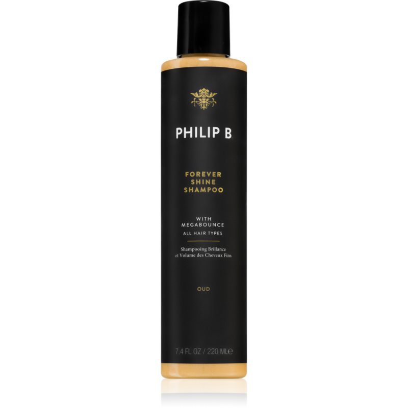 Philip B. Forever Shine uhlazující šampon pro lesk a hebkost vlasů 220 ml - parfo.cz