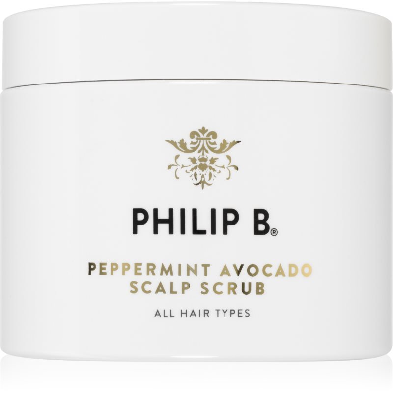 Philip B. Peppermint Avocado peelingový šampon 236 ml - parfo.cz