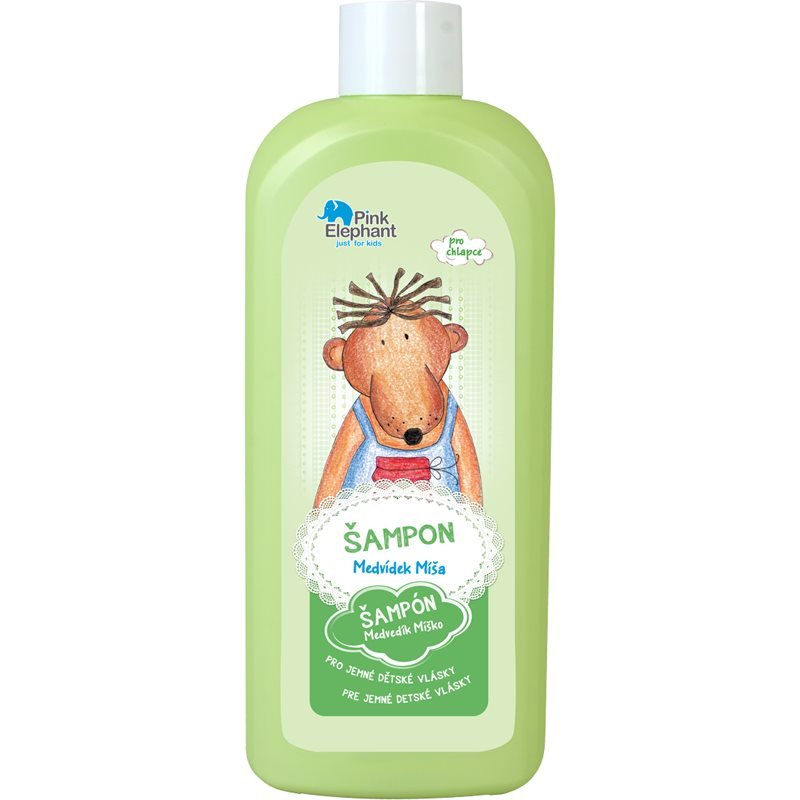 Pink Elephant Boys dětský šampon Teddy bear 500 ml - parfo.cz