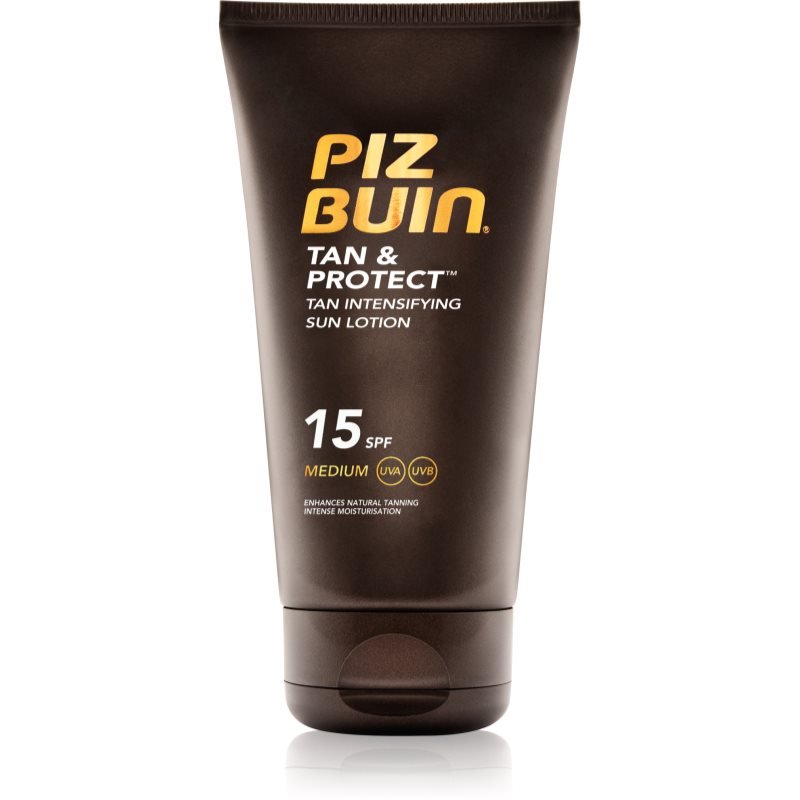 Piz Buin Tan & Protect ochranné mléko urychlující opalování SPF 15 150 ml - parfo.cz