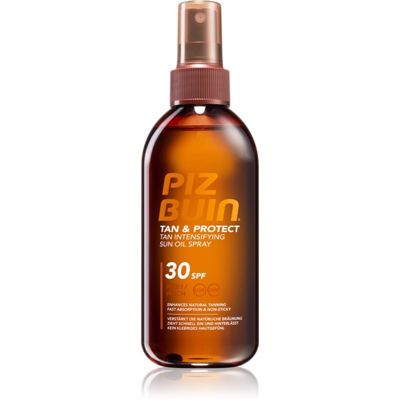 Piz Buin Tan & Protect ochranný olej urychlující opalování SPF 30 150 ml - parfo.cz