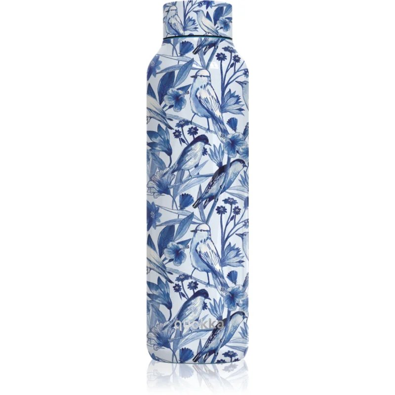 Quokka Solid nerezová láhev na vodu Porcelain Sparrow 630 ml - parfo.cz