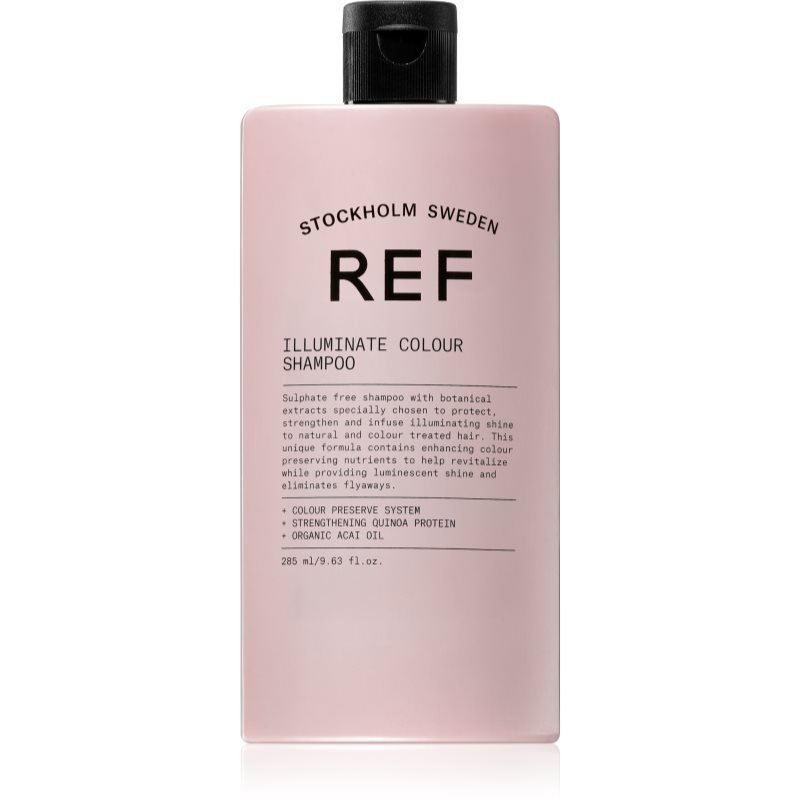 REF Illuminate Colour Shampoo rozjasňující šampon pro lesk a hebkost vlasů 285 ml - parfo.cz