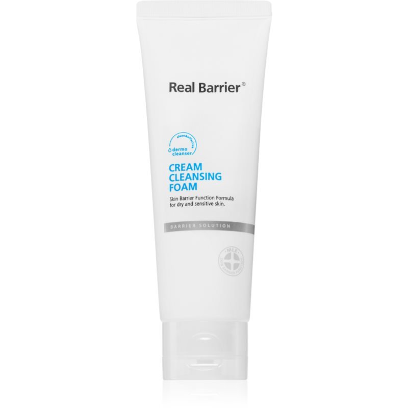 Real Barrier Barrier Solution Cleansing krémová čisticí pěna pro citlivou a suchou pleť 120 ml - parfo.cz