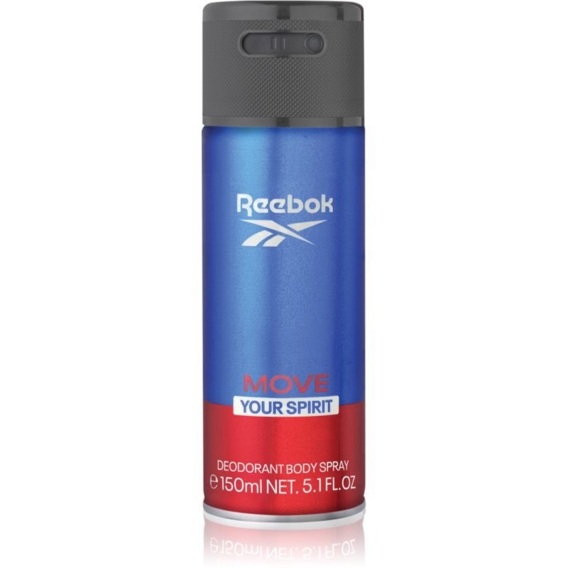 Reebok Move Your Spirit energizující tělový sprej pro muže 150 ml - parfo.cz