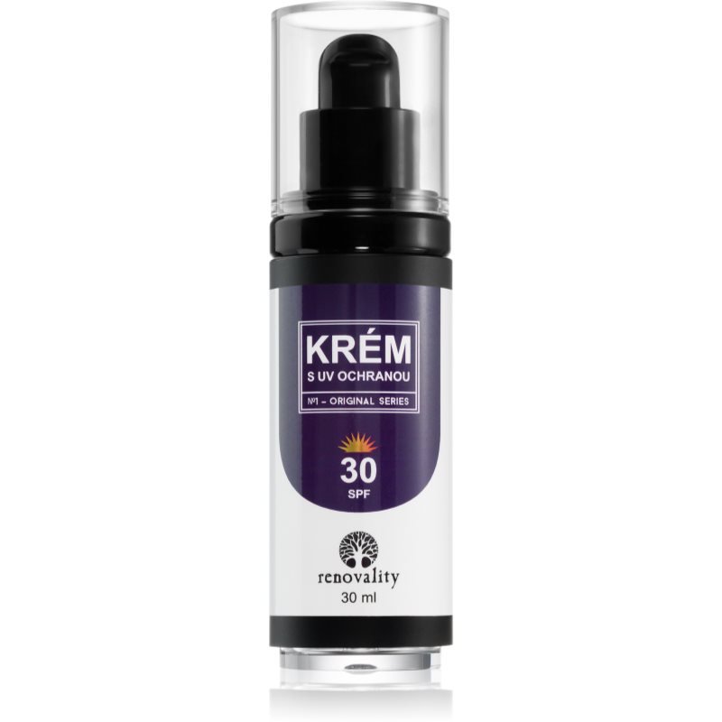 Renovality Minerální krém s UV ochranou pleťový krém SPF 30 30 ml - parfo.cz